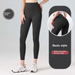 European And American Long Traceless Female Peach Fitness Sports Running Tight High Waist Hip Lifting Yoga Pants_desvips.com