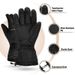 Heated Gloves For Men/Women – 3-Temperature Electric Ski Gloves (5000mAh & Windproof)_desvips.com