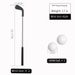 Kids Golf Mini Putter Set - Stainless Steel & Zinc Alloy Training Club For Indoor/Outdoor Practice - Includes Mini Balls (3 Styles Available)_desvips.com
