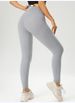 Hohe Taille Leggings Damen Mit Seamless Booty Lift – Blicksichere Yoga Leggings Gym Hosen, Elastisch 4-Wege-StretchSport Leggings Für Yoga,Fitness_desvips.com