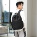 Trendy Backpack For Men Business Casual Large Capacity Laptop Simple Lightweight Travel Bag_desvips.com