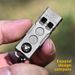 Compass Survival 2-in-1 Dual Tube Outdoor Adventure High-Pitched High-Decibel Titanium Alloy Whistle_desvips.com