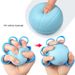 Sponge Non-Slip Finger Grip Trainer: Five-Finger Training Ball For Stress Relief & Strength Exercise_desvips.com
