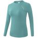 Women's Yoga Clothing Running Quick-Dry T-Shirt Outerwear Base Shirt Sports Fitness Top Elastic Slim Fit Long Sleeve_desvips.com