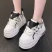 Matsu Thick Sole Round Toe Dad Increase Height Comfort Sofess Leisure Retro Trend Versatile Fashionable Board Shoes_desvips.com