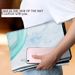 80cm Widened Suede Folding Yoga Mat Non Slip Ultra Thin Portable Fitness Mat Home Suede Rubber Mat_desvips.com