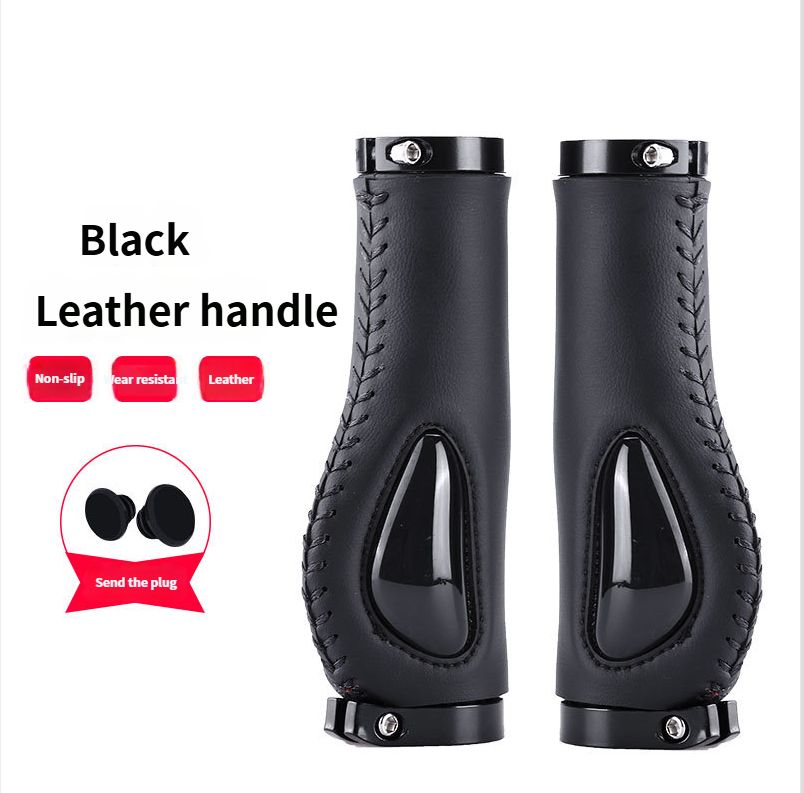 Liquid Bicycle Silicone Pads Shock Absorption Comfortable Mountain Bike Auxiliary Locking Grip Handlebar Grips_desvips.com