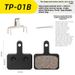 TOOPRE Mountain Liners Electric Bicycle Road Bike Semi-Metallic Brake Friction Pads_desvips.com