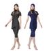 Muslim Swimwear Short-sleeved Swimsuit Sun Protection Three-piece Swimsuit L006_desvips.com
