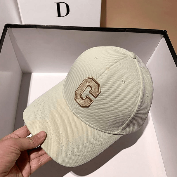 Hard Top Baseball Cap Men's And Women's New Trendy Brand C Letter Couple Hat_desvips.com