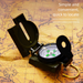 Outdoor Survival Multi-Functional Hiking Camping Travel Military Green Compass_desvips.com
