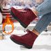 Women's Winter Snow Boots - Lightweight Slip-Resistant Lace-Up Casual Shoes With Thick Warm Lining (EU Sizes 36-44, Multiple Colors)_desvips.com