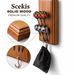 Wall Mounted Dart Holder/Caddy Display, Holds 12 Steel & Soft Tip Darts, Game Room & Home Bar Essential_desvips.com