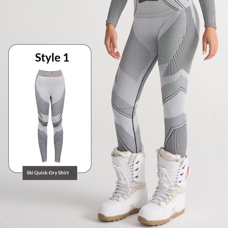 Outdoor Ski Quick-drying Clothes, Autumn And Winter Sports Ski Wear Underwear Sets, Moisture-wicking And Warm Bases_desvips.com