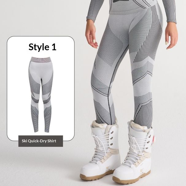 Outdoor Ski Quick-drying Clothes, Autumn And Winter Sports Ski Wear Underwear Sets, Moisture-wicking And Warm Bases_desvips.com