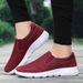 Women's shoes Breathable flying woven shoes sneakers cloth shoes casual shoes_desvips.com
