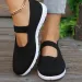 Women's Lightweight Knit Sneakers Summer Mesh Berathable Slip On Walking Shoes Woman Soft Sole Comfort Casual Footwear_desvips.com
