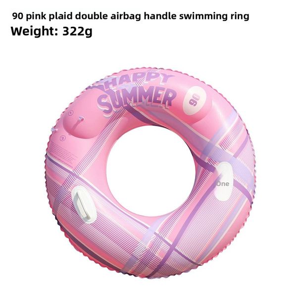 Gold Glitter Underarm Swim Ring For Adults - Premium PVC Inflatable Pool Float With Comfortable Armrests (Heavy-Duty 600D Capacity UV-Resistant)_desvips.com