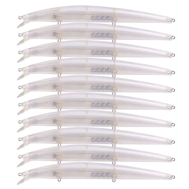 0.5~1.8M Blank Minnow Slim Big Minnow Fishing Lure Jerkbait Unpainted Blank Bait For Freshwater And Saltwater_desvips.com