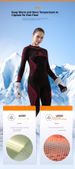 Autumn And Winter Outdoor Ski Quick-drying Clothes Sports Bras For Men And Women Moisture-wicking Base Compression Thermal Underwear Sets_desvips.com