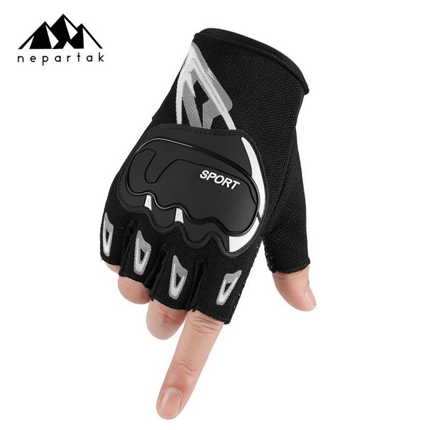 New Men Spring Autumn Outdoor Sports Anti-Slip Wear-Resistant Riding Climbing Fitness Training Gloves_desvips.com