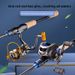 Weihai Gear Double-tip M ML Lure Set With Straight Spinning And Gun Handle Baitcasting Reel Carbon Fishing Rod_desvips.com
