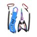 Fishing Tools Hot Selling Fish Control Kit 304 Stainless Steel Fish Clamp Color Titanium Lure Pliers Hook Remover Aviation Aluminum Fishing Tool_desvips.com