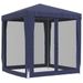 Sturdy Iron Frame Party Tent With Waterproof Roof And Mesh Side Panels - Ideal For Sun Protection_desvips.com