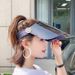 LazyZoom Women, UV Face Shield, Anti-UV Protection Mask For Men, Summer Wide Brim Cycling Electric Bike Sun Hat_desvips.com