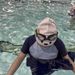 Funny Silly Puppy Silicone Swim Cap, Waterproof, Anti-strangling, Oversized, Simple Cute, Suitable For Adults And_desvips.com