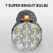Cross-Border High Brightness Outdoor LED Multi-Function Household Portable USB Rechargeable COB Mini Flashlight Wholesale_desvips.com