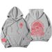 Autumn Winter S-3Xl Fleece-Lined 'S With Original Fabric Cuffs And Hem, Loose Fit, Warm Hooded Sweatshirt For_desvips.com