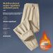 for Men And Women Winter Windproof Waterproof Fleece Lined Thickened Outdoor Sports Softshell Hiking Ski Pants_desvips.com