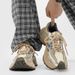 Rattlesnake Dad Shoes Men's 2025 New Autumn Mesh Breathable Height Increasing Sports Casual Sneakers Putian Men's Shoes_desvips.com