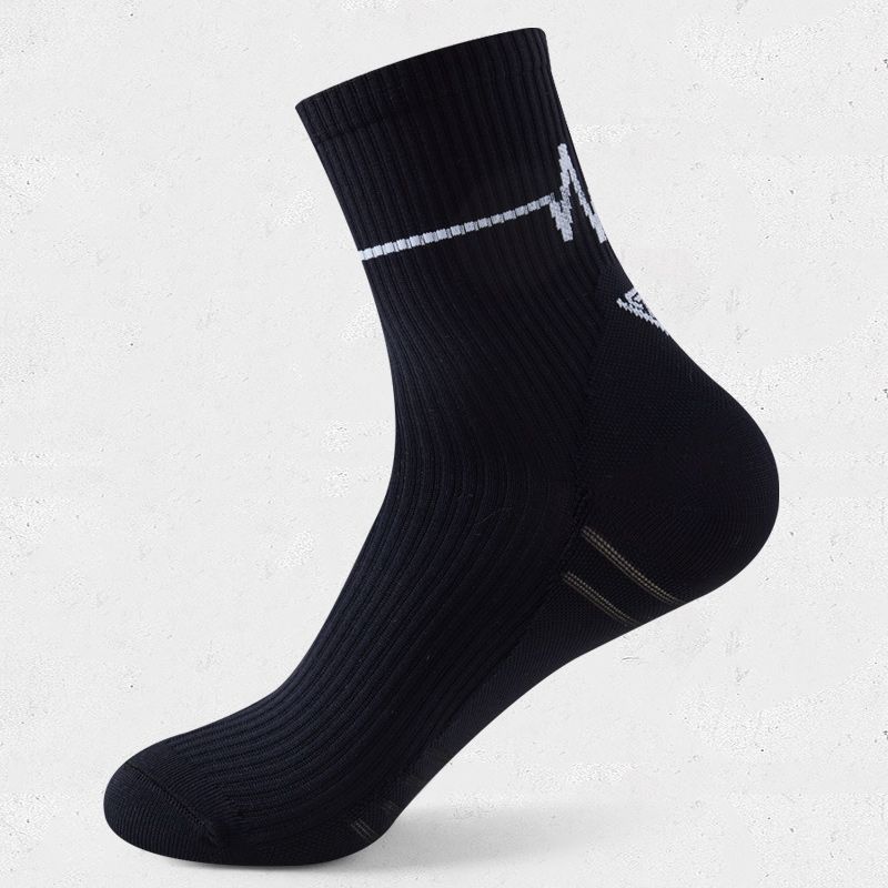 RUNYUBO Professional Sports Running, Autumn And Winter Marathon Training Running Socks For Men, Mid-calf Length, ECG_desvips.com