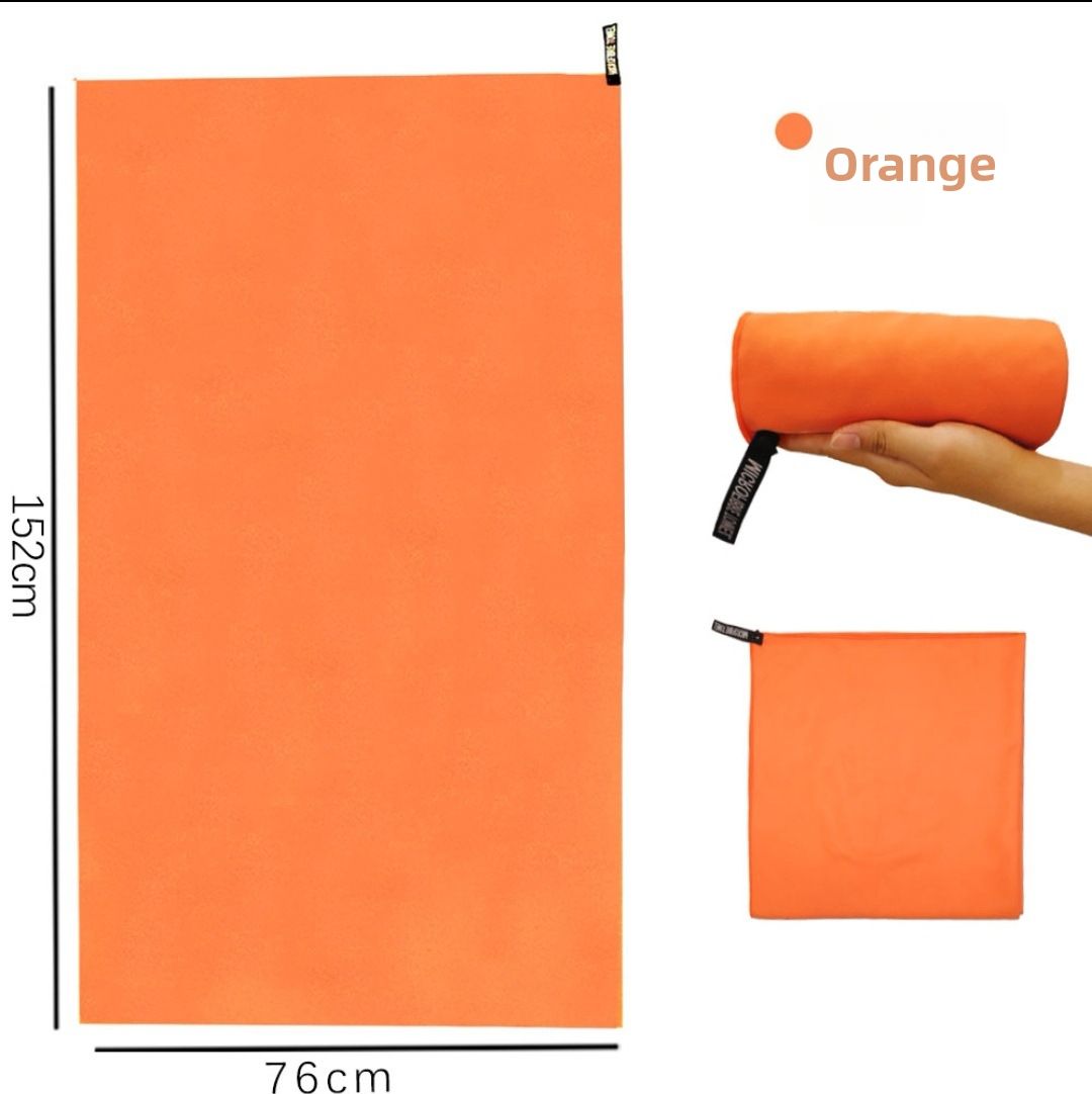 Beach Towel Double Sided Fleece Quick Drying And Absorbent Microfiber Swimming Towel_desvips.com