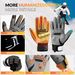 ROCKBROS Beheizbare Handschuhe Winter Warm Beheizte Motorradhandschuhe Fahrrad_desvips.com