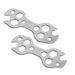 Multi functional mountain bike hexagonal sheet repair tool flower wrench riding supplies_desvips.com