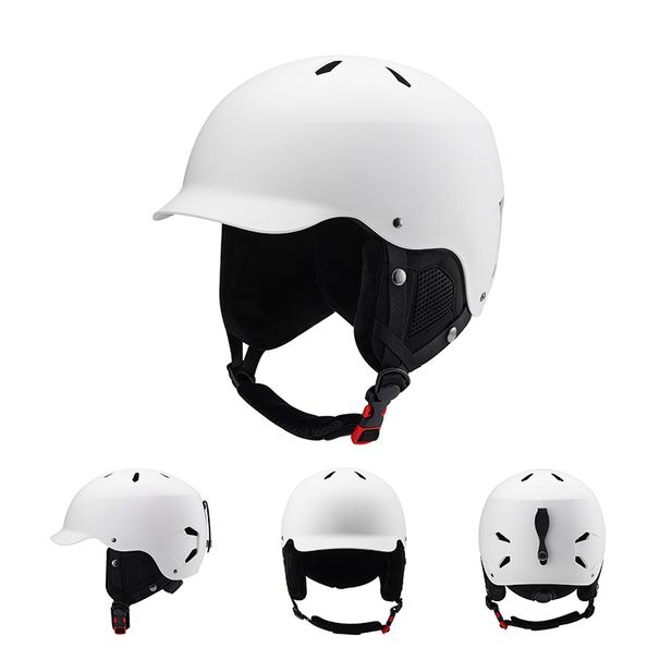 New professional ski helmet Adult warm snow helmet Outdoor men's and women's protective adjustable ski helmet_desvips.com