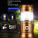 Solar Camping Light Multifunctional Portable Lantern Outdoor Emergency Tent Light Stall Camping Night Market Lighting_desvips.com