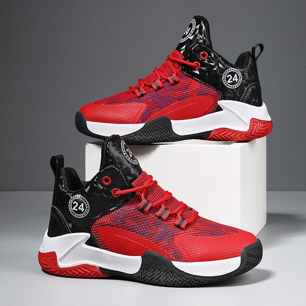 Men’s Shoes new basketball shoes mesh breathable children's training shoes medium and large children's sports shoes student running shoes_desvips.com
