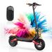 isinwheel T8 ABE Electric Scooter 15Ah 48V 500W Motor 10in Folding Moped Electric Scooter 80-100KM Mileage_desvips.com