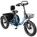 ESKUTE T302 PRO Electric Cargo Tricycle 48V 20.8Ah 130KM Range Folding Electric Trike Ebike E-Cargo_desvips.com