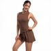 New Anti-Exposure Tennis Skirt One-Piece Yoga Suit Vest Integrated Fitness Wear Golf Dress Breathable Women_desvips.com