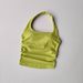New Sports Bra For Women, Shockproof Running Ribbed Fitness Halter Neck Beautiful Back Yoga Vest Top Breathable_desvips.com