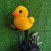 Crossing The Ocean Little Yellow Duck Golf Club Cover No. 1 Wooden Hat Cover Little Duck Small Wooden Club Cover Golf Supplies_desvips.com