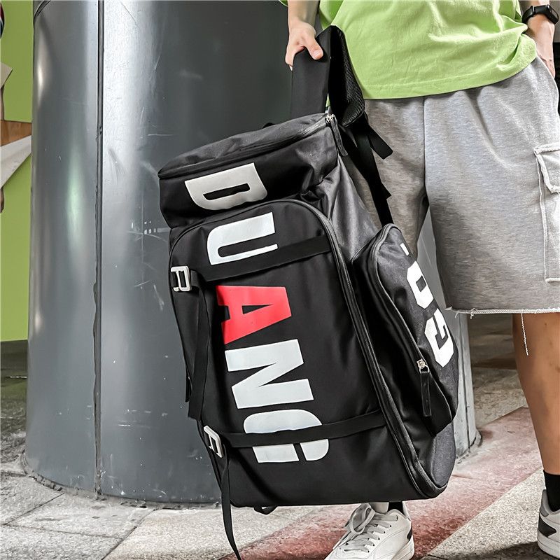 Large Capacity Waterproof Multifunctional Sports Single Shoulder Crossbody Bag Dry Wet Separation Swimming Skiing_desvips.com