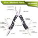 14-in-1 Multitool Pliers With Safety Lock, Professional Stainless Steel Pocket Knife, Portable Survival Gift For Father, Husband, Boyfriend For Christ_desvips.com