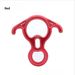 Kanle Outdoor Rock Climbing High Altitude Work Rappelling Horn 8-Shape Ring Descender Slow Protection Rapid Descent_desvips.com