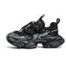 2026 Fashion European Station Vintage Sneakers Youth/Men PU+Mesh Low Top Lace-Up Thick Sole Non-Slip Wear-Resistant Running Shoes_desvips.com